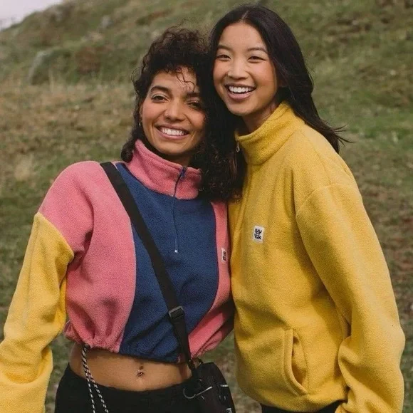 Lucy & Yak Cropped Polar Fleece - Picture 4 of 4